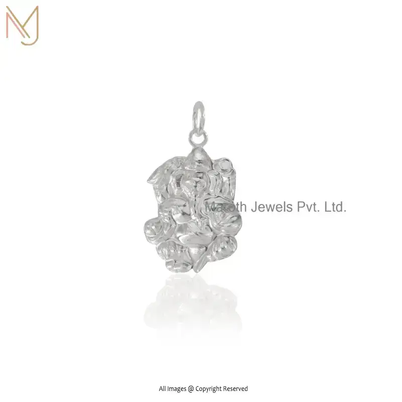 14K Yellow Gold Lord Ganesha Pendant Manufacturer
