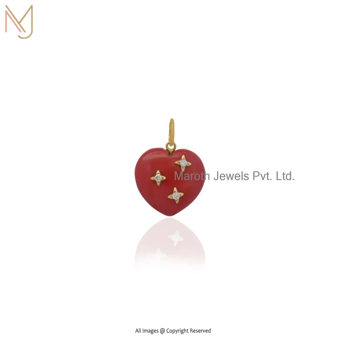Wholesale 925 Silver Yellow Gold Plated Amethyst And Cubic Zircon Heart Pendant